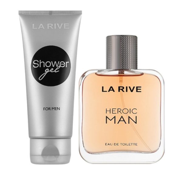 La Rive Heroic Man чоловічий подарунковий набір (туалетна вода 100 мл. + гель для душу 100 мл.)