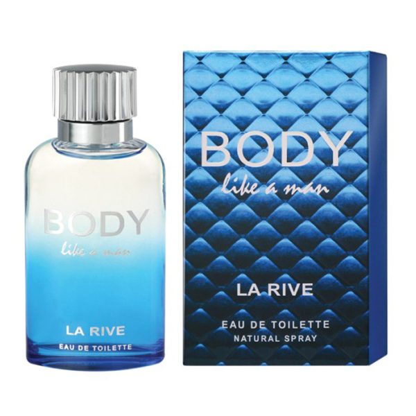 La Rive Body Like a Man парфумована вода для чоловіків, 90 мл.