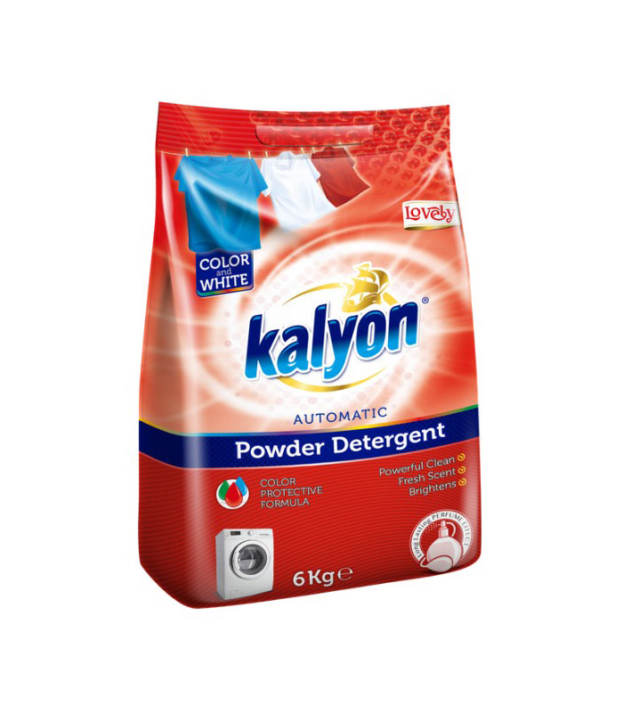 8680731426519-11 Kalyon Lovely порошок для прання на 60 прань, 6 кг. - Зображення 1