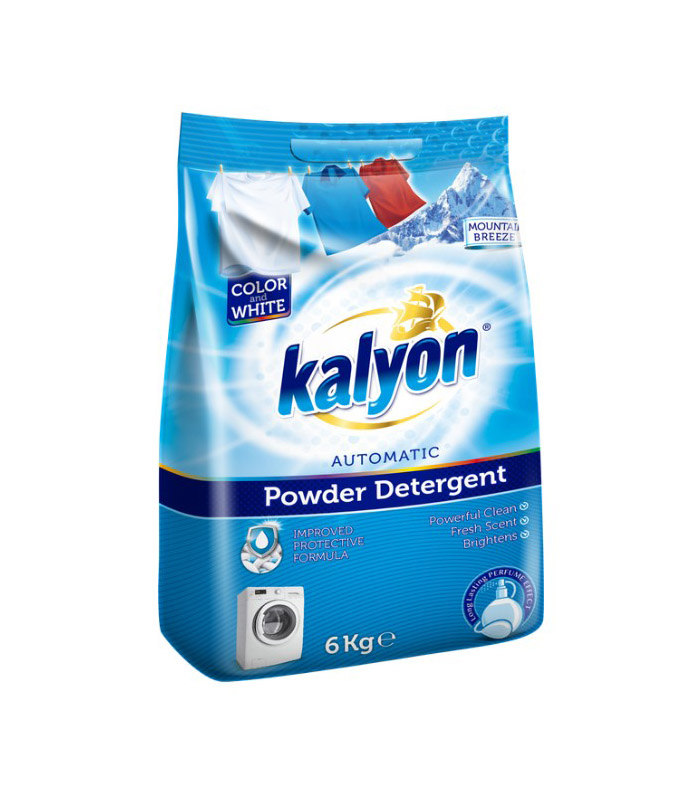 8680731426526-11 Kalyon Mountain Breeze порошок для прання на 60 прань, 6 кг. - Зображення 1