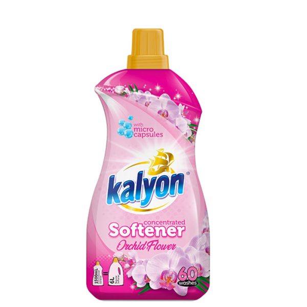 Kalyon Extra Orchid Flower пом'якшувач для прання на 60 прань, 1500 мл.