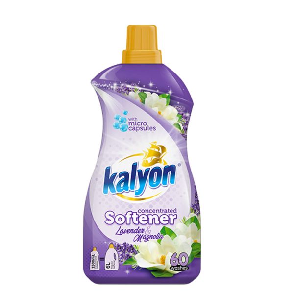 Kalyon Extra Lavender & Magnolia пом'якшувач для прання на 60 прань, 1500 мл.