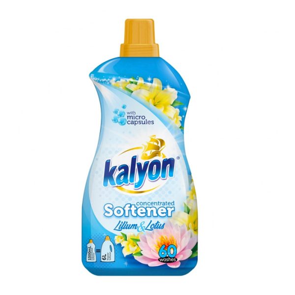 Kalyon Extra Lilium & Lotus пом'якшувач для прання на 60 прань, 1500 мл.