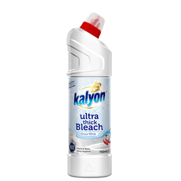 Kalyon Ultra Thick Bleach Snow White дезинфікуючий засіб для туалету, 750 мл.
