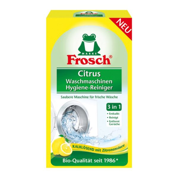 Frosch гігієнічний очисник для пральних машин Лимон, 250 гр.