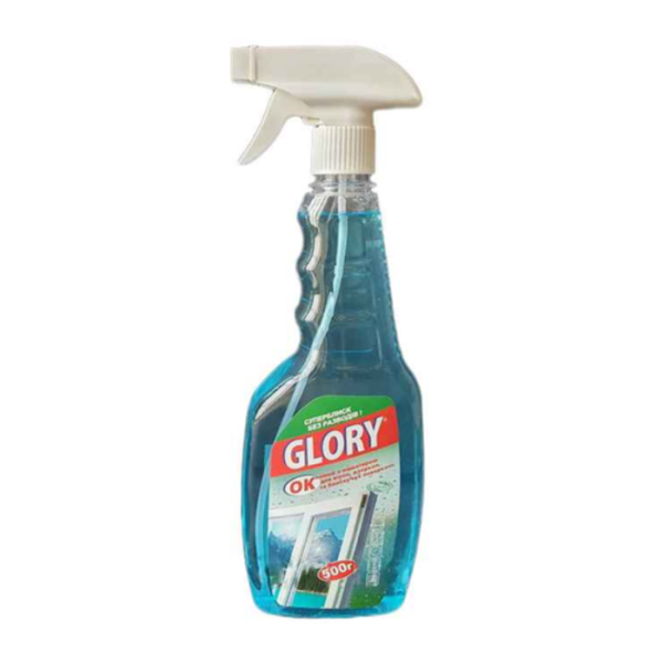 Glory  засіб для миття скла та дзеркал, 500 мл.