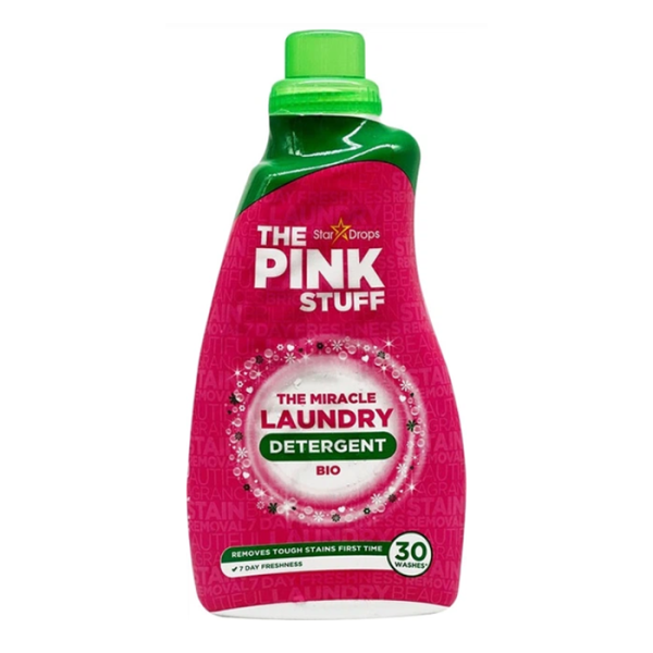 Pink Stuff BIO Laundry Liquid рідкий засіб для прання універсальний на 30 прань, 960 мл.