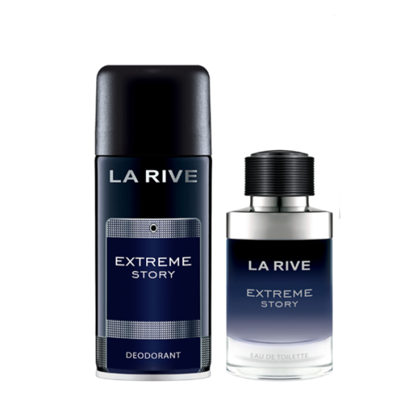 La Rive Extreme Story чоловічий подарунковий набір (туалетна вода 100 мл. + дезодорант 150 мл.)