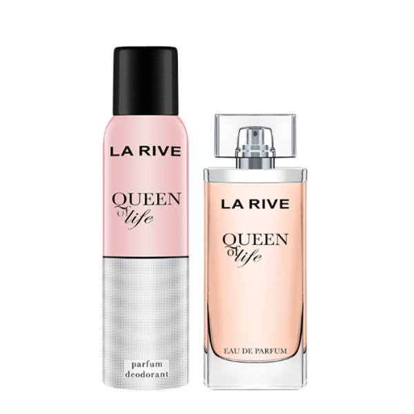 La Rive Queen of Life жіночий подарунковий набір (парфумована вода 75 мл. + дезодорант 150 мл.)