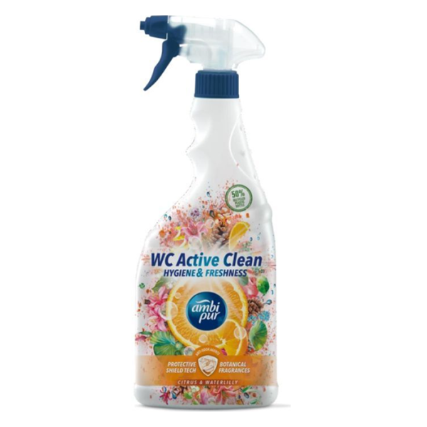 Ambi Pur WC Activ Reiniger Citrus & Waterlily засіб для чищення ванної Цитрус та Водяна Лілія, 750 мл.
