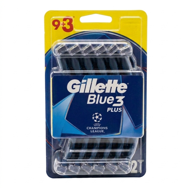 Gillette Blue 3 Plus Comfort cтанки для гоління, 12 штук