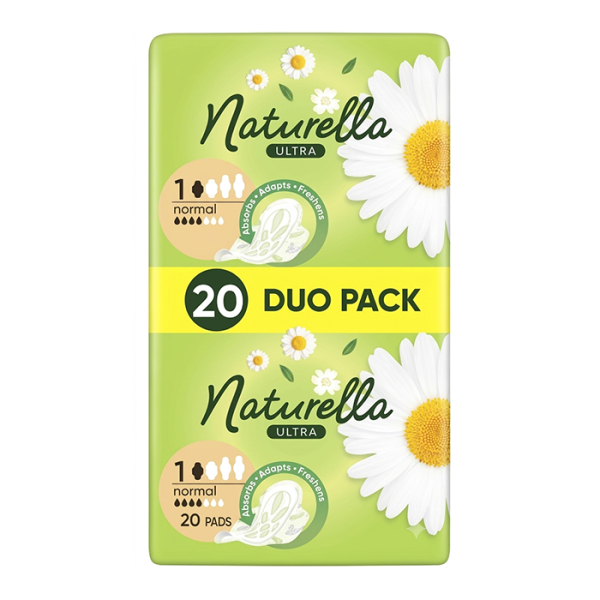 Naturella Ultra Normal гігієнічні прокладки з ароматом ромашки, 20 штук